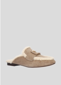 LOLA CRUZ Loafers Mod. 021Z30BK taupe
