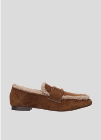 LOLA CRUZ Loafers Mod. 022Z30BK dark brown