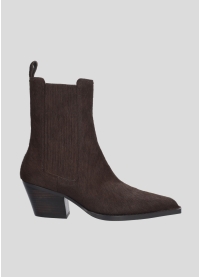 LOLA CRUZ Booties Mod. 024T90BK dark brown