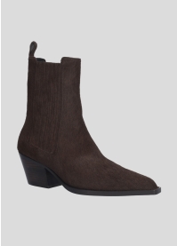 LOLA CRUZ Booties Mod. 024T90BK dark brown
