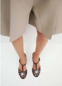 Sandalias Tacon LOLA CRUZ Mod.024Z71BK marron