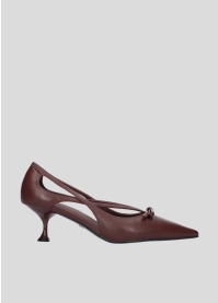 LOLA CRUZ Pumps Mod. 038Z14BK burgundi