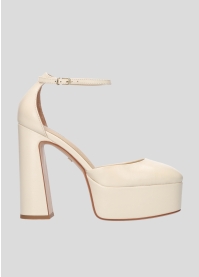 LOLA CRUZ Pumps Mod. 050P13BK off white