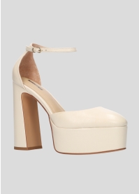 LOLA CRUZ Pumps Mod. 050P13BK off white