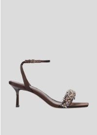 Sandalias Tacon LOLA CRUZ Mod.064Z00BK marron