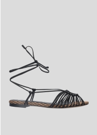 Sandalias Planas LOLA CRUZ Mod.076Z69BK negro
