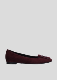 LOLA CRUZ Ballerinas Mod. 084Z30BK purple