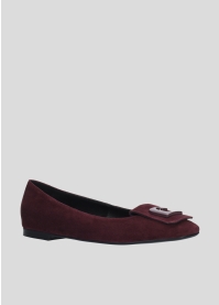 LOLA CRUZ Ballerinas Mod. 084Z30BK purple