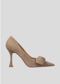 LOLA CRUZ Pumps Mod. 086Z30BK taupe