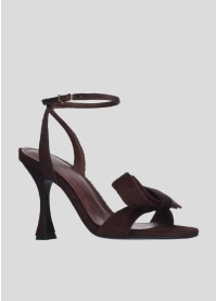 LOLA CRUZ Heeled sandals Mod. 088Z90BK burgundi
