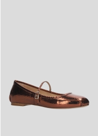 Bailarinas LOLA CRUZ Mod.089Z51BK caoba