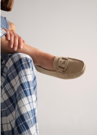 LOLA CRUZ Loafers Mod. 099Z60FS beige