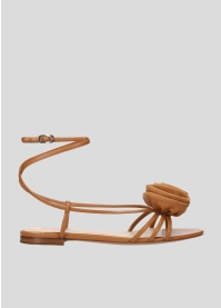 Sandalias Planas LOLA CRUZ Mod.102Z14BK cuero