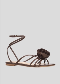 Sandalias Planas LOLA CRUZ Mod.102Z14BK marron