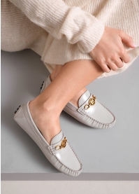 LOLA CRUZ Loafers Mod. 103Z20FS grey