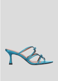 Sandalias Tacon LOLA CRUZ Mod.106Z75BK azul zafiro