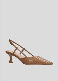 LOLA CRUZ Heleed shoes Mod. 108Z55BK tan