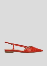 LOLA CRUZ Ballerinas Mod. 109Z55BK red