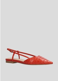 LOLA CRUZ Ballerinas Mod. 109Z55BK red
