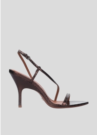 Sandalias Tacon LOLA CRUZ Mod.116Z51BK marron