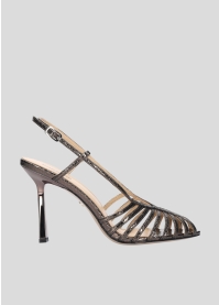 Sandalias Tacon LOLA CRUZ Mod.133Z51BK plomo