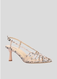 LOLA CRUZ Heeled sandals Mod. 134Z99BK pink