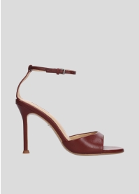 Sandalias Tacon LOLA CRUZ Mod.149Z14BK burgundi