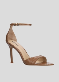 LOLA CRUZ Heeled sandals Mod. 149Z55BK tan