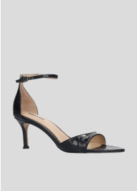 LOLA CRUZ Heeled sandals Mod. 150Z55BK black