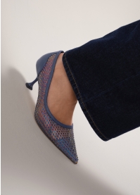 LOLA CRUZ Pumps Mod. 171Z02BK denim blue