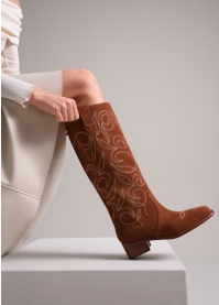 LOLA CRUZ Boots Mod. 187B60BK tan
