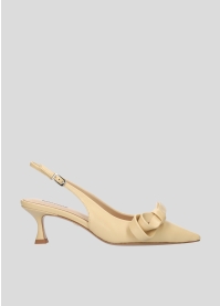 LOLA CRUZ Heleed shoes Mod. 192Z13BK beige