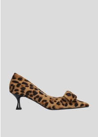 LOLA CRUZ Pumps Mod. 193Z90BK leopard