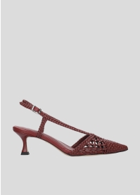 Salones LOLA CRUZ Mod.202Z14BK burgundi