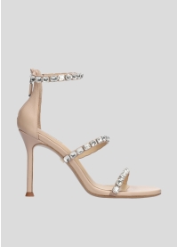 LOLA CRUZ Heeled sandals Mod. 213Z07BK nude