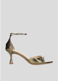 LOLA CRUZ Heeled sandals Mod. 229Z51BK kaki green