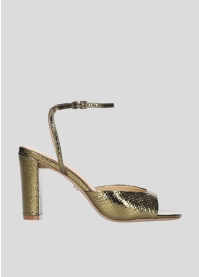 LOLA CRUZ Heeled sandals Mod. 240Z51BK kaki green