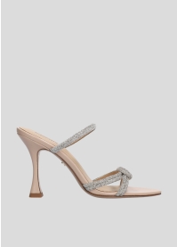 LOLA CRUZ Heeled sandals Mod. 263Z13BK nude