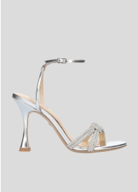 Sandalias Tacon LOLA CRUZ Mod.264Z14BK plata