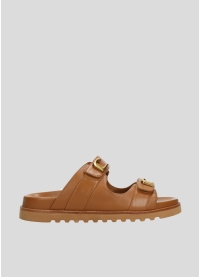 Sandalias Planas LOLA CRUZ Mod.315Z13BK cuero