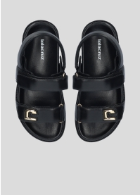 LOLA CRUZ Flat shoes Mod. 316Z13BK black