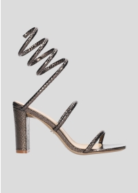 Sandalias Tacon LOLA CRUZ Mod.347Z51BK plomo