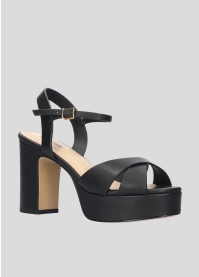 ** Plataformas y Cuñas LOLA CRUZ Mod.414P10BK negro