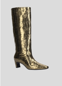 LOLA CRUZ Boots Mod. 132B57BK gold
