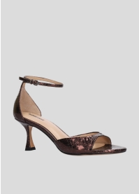 LOLA CRUZ Heeled sandals Mod. 229Z49BK dark brown