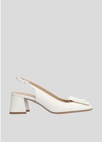 LOLA CRUZ Heleed shoes Mod. 082Z13BK white