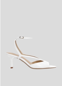 LOLA CRUZ Heeled sandals Mod. 148Z13BK white