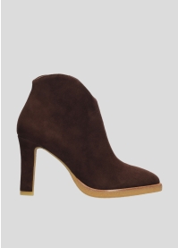 LOLA CRUZ Booties Mod. 005T30BK dark brown