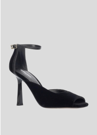 LOLA CRUZ Heeled sandals Mod. 010Z89BK black