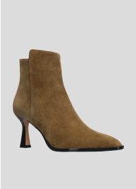 LOLA CRUZ Booties Mod. 023T30BK olive green